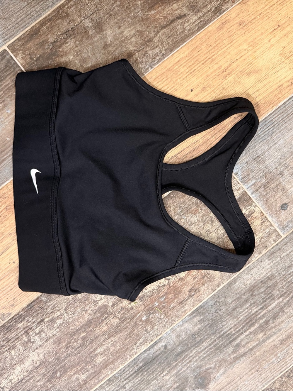 Nike Black High-Support Racerback Sports Bra